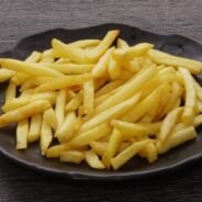 salted fries